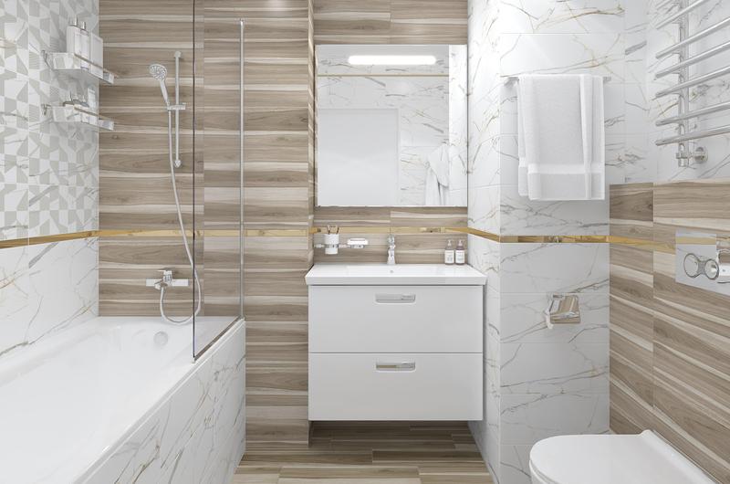 Champagne Ulivo Mosaic белый